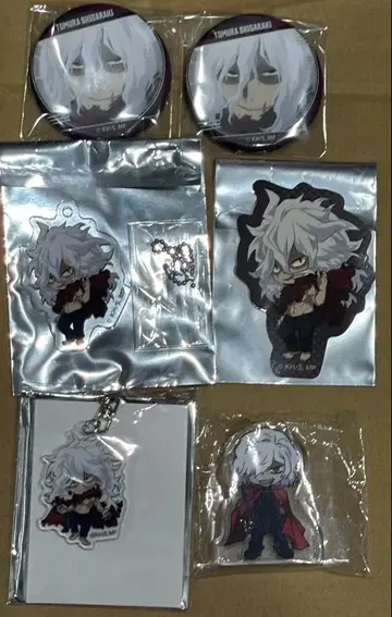 히로아카 나의 히어로 아카데미아 시가라키 토무라 캔뱃지 스티커