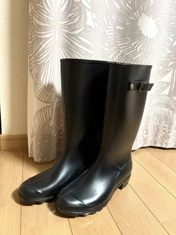 레인부츠 여성용 블랙