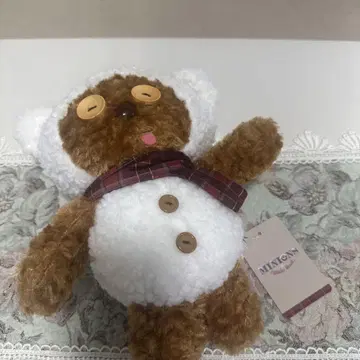 [ 미사용 새상품 ] 팀 봉제 인형 USJ 미니언즈 겨울