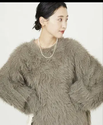 페더 얀 샤기 니트 풀오버 프릭스스토어