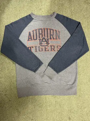 래글런 맨투맨 맨투맨 그레이 짧은 기장 아메카지 빈티지