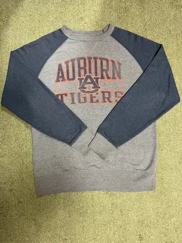 래글런 맨투맨 맨투맨 그레이 짧은 기장 아메카지 빈티지