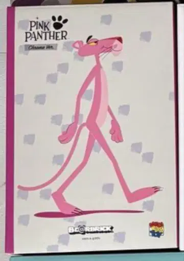 베어브릭 400% PINK PANTHER chnome ven