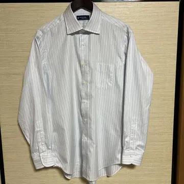 Maker's Shirt 카마쿠라 스트라이프 긴팔 셔츠
