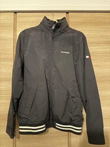 HILFIGER 네이비 집업 자켓