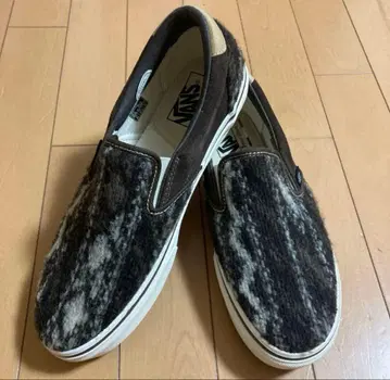 미사용 새상품 VANS 다크 브라운 슬립온 26.5cm