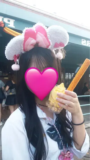 미니 머리띠 귀찌