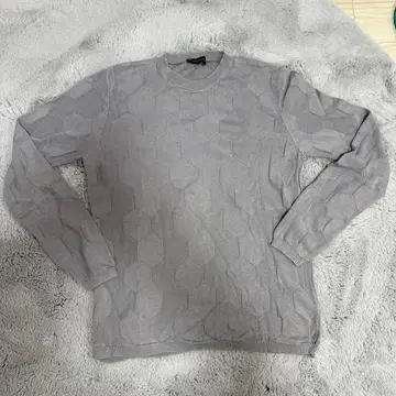 EMPORIO ARMANI 그레이 스웨터 44