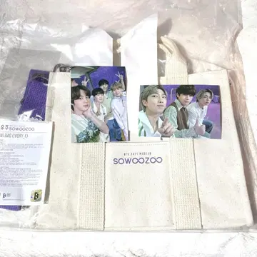 [ 미사용 새상품 ] BTS SOWOOZOO 백