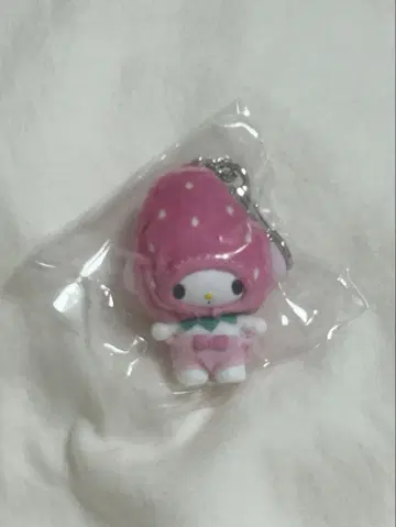 마이멜로디 키링 핑크 약 6cm