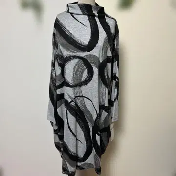 빅 사이즈 니트 튜닉