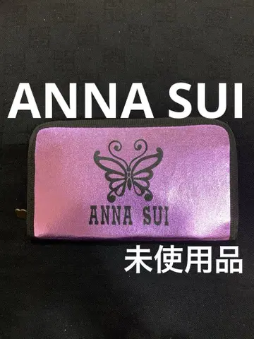 ANNA SUI 나비 모티브 장지갑 .미사용 새상품.