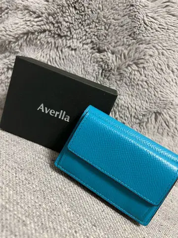 Averlla 3단 폴더형 지갑 파랑