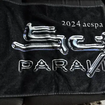 aespa 에스파 타월 2024 SYNK Parallel line