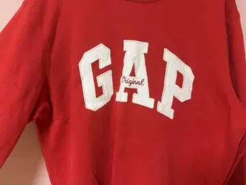 GAP 레드 맨투맨 M 사이즈