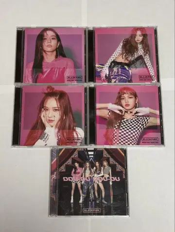 BLACKPINK 블랙핑크 CD ddu-du ddu-du 5장 세트