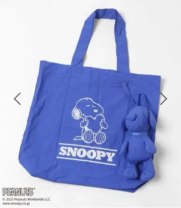 로리즈팜 [ Me% ] SNOOPY/토트백 블루