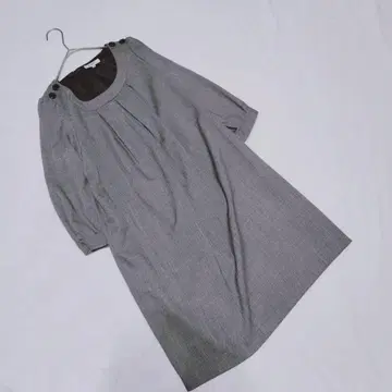 KN0550 [내추럴 뷰티 베이직] 원피스 [M] 미디 기장 턱