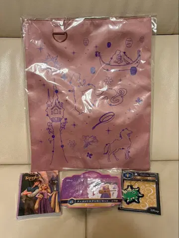 Happy 복권 Disney Wishing Stars 라푼젤 4종 세트