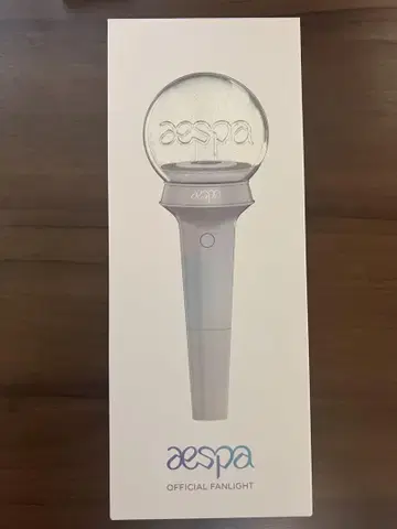 새상품급 aespa 공식 응원봉 ver1