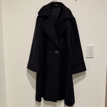 [ 새상품급 ] ZARA A라인 코트 네이비
