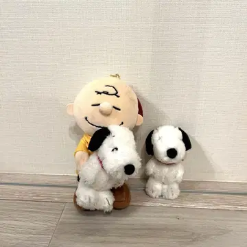스누피&찰리 브라운 봉제 인형