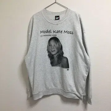 SCREEN STARS 케이트 모스 사진 맨투맨