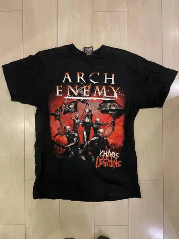ARCH ENEMY T셔츠 사인 포함 LOUDPARK