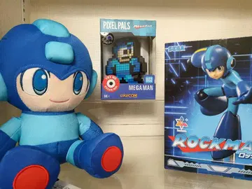 록맨 피규어 봉제 인형 pixelpals 세트 패미컴