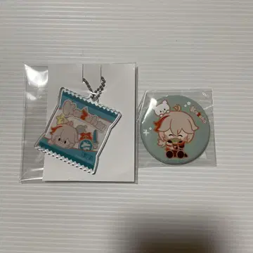 원신 만엽 minini cafe 캔뱃지 키링