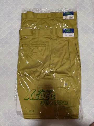 Xebec 리사이클 랫 바지 사이즈 100 카멜