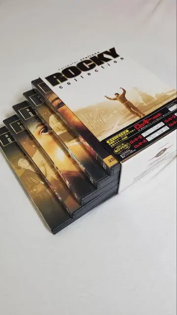 록키 DVD 컬렉터즈 BOX 5장 세트 무료배송