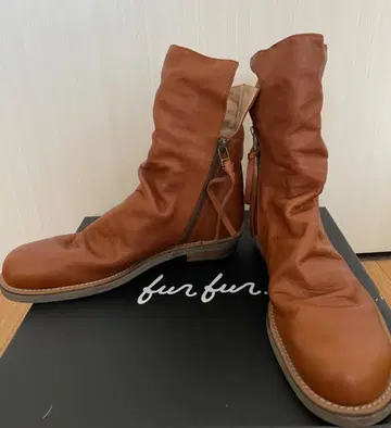 사이즈 37 퍼퍼 furfur 루즈 부츠