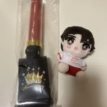 응원봉, 봉제 인형 세트 소노 슌타 m!lk 캔드리