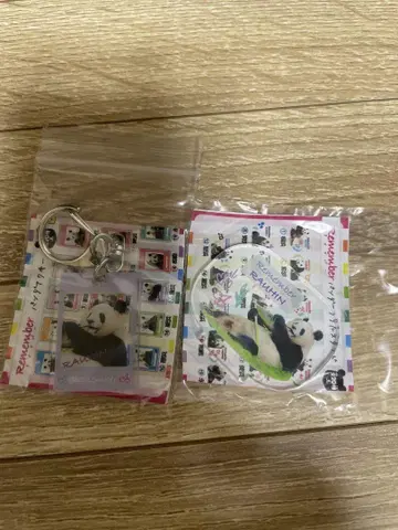 어드벤처 월드 팬더 아크릴 스탠드 량빈 키링 리멤버
