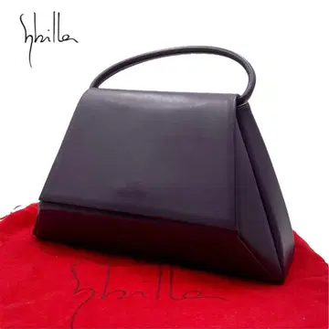 시빌라 핸드백 다크 가죽 퍼플 보라색 자립
