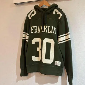 [ 새상품급 ] FRANKLIN MARSHALL 후드티 그린