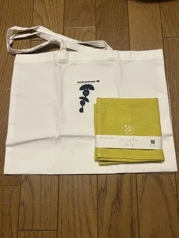 mini perhonen 미나 페르호넨 에코백+손수건 세트