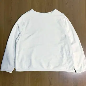 [ 새상품급 ] CAHLUMN 보트넥 스트라이프 프렌치 테리 롱 슬리브