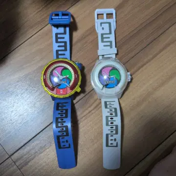 컬러풀 디지털 워치 2종 세트