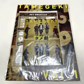 타메극 팜플렛
