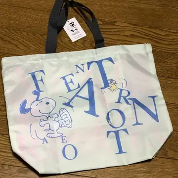 애프터눈 티 SNOOPY 스누피 콜라보 에코백