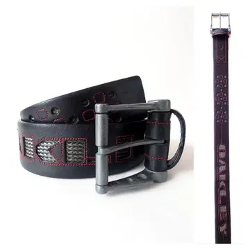 OAKLEY 오클리 천연 가죽 가죽 벨트 y2k archive