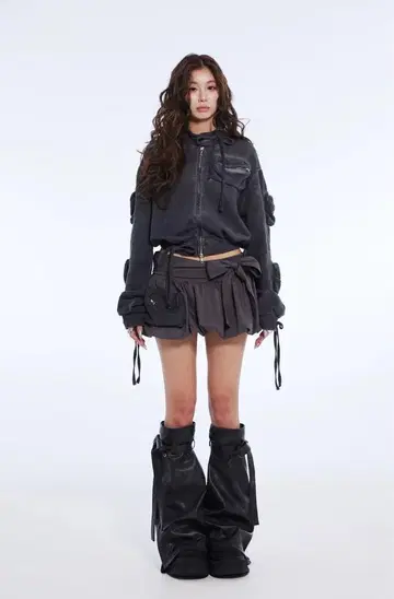 MISTY Sweat cargo jacket storm