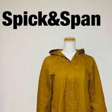 Spick&Span 여성용 코트 척 후드 브라운