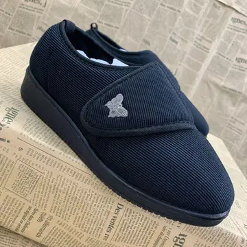 새상품 여성용 23.0cm 나비 벨크로 테이프 재활 신발 블랙 626