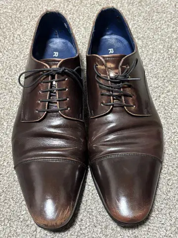 REGAL 가죽 신발 25GR 스트레이트 팁 브라운 25.5cm 일본제