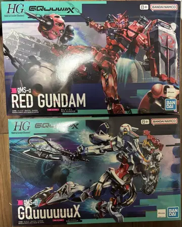 HG 1/144 지크액스 & 빨간 건담