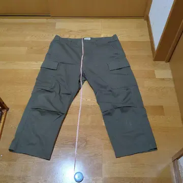 AVIREX LTD. 카고 팬츠 올리브 그린 총길이 약 100cm