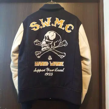 Skull Works 타케다 코세이 모델 바시티 자켓